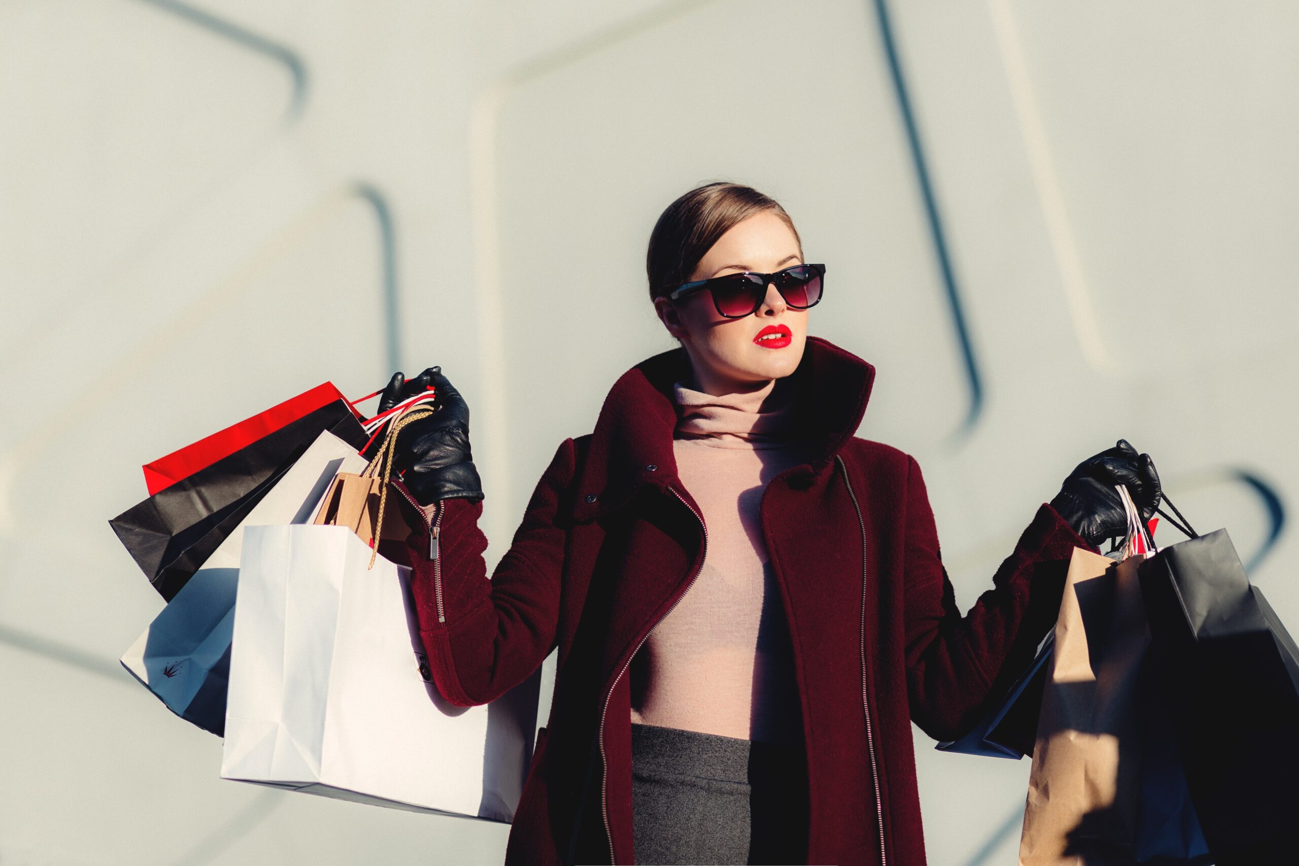 girl shopping
