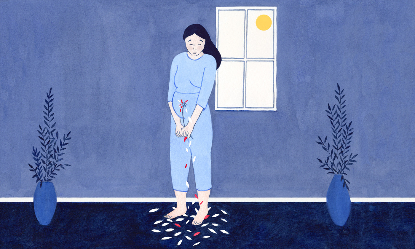 feeling of a miscarriage