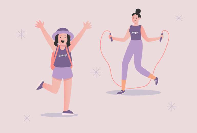 ใส่ pynpy ทำกิจกรรม