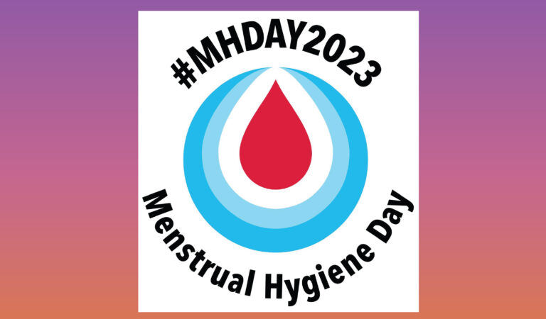 โลโก้วันสุขอนามัยประจำเดือน menstrual hygiene day Logo