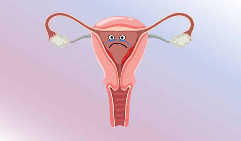 มดลูกอักเสบ-จนร้องไห้