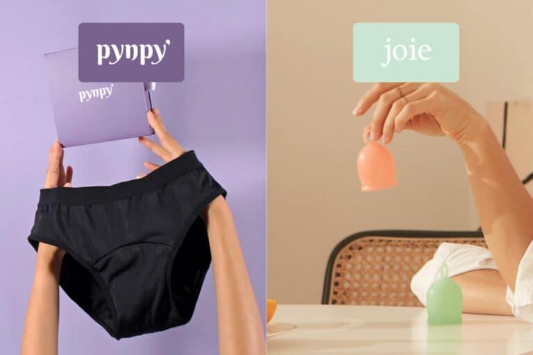 กางเกงในอนามัย pynpy' vs ถ้วยอนามัย cup of joie