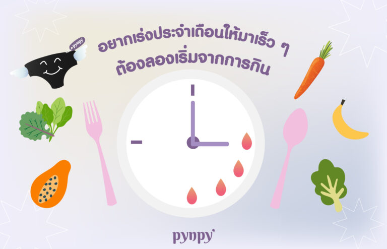 อาหารเร่งประจำเดือน