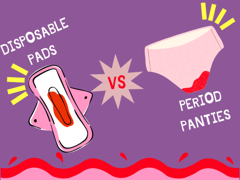 period panties vs. disposable pads
