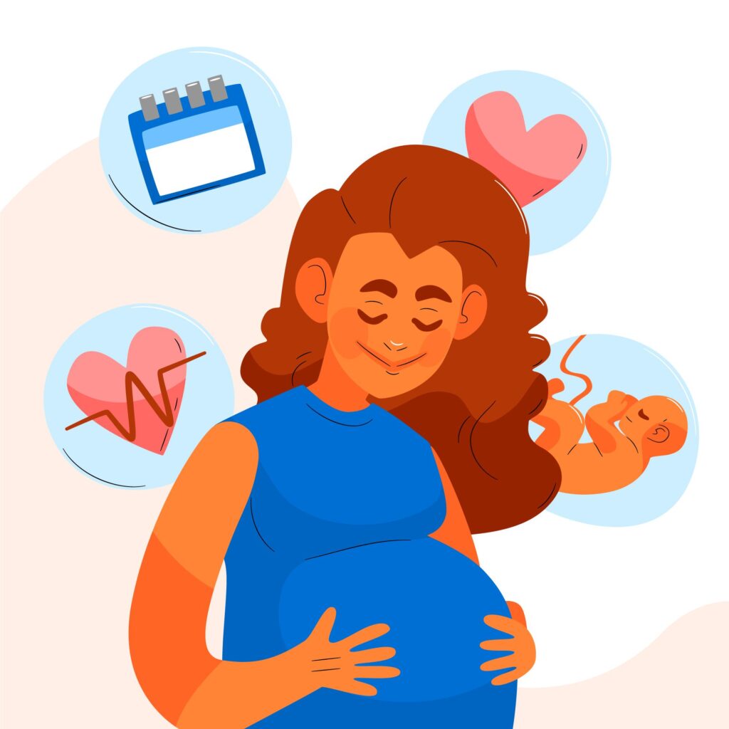 pregnant woman