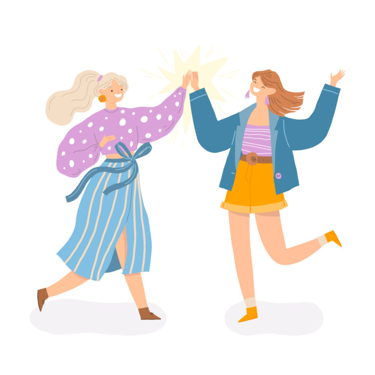 women feel confident