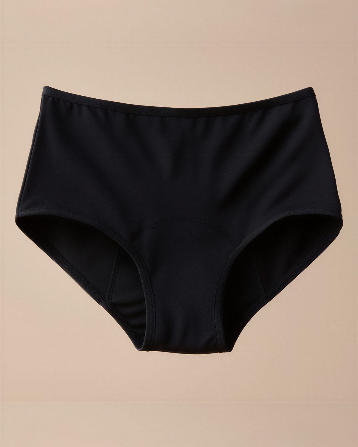 Pynpy' Classic cut - Black period underwear, absorbent layer detail