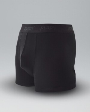 Pynpy' Signature for Men - Black men's incontinence underwear, back view