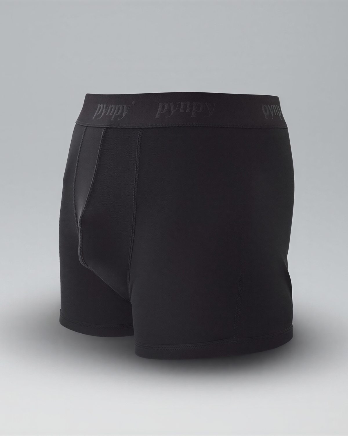 Pynpy' Signature for Men - Black men's incontinence underwear, back view