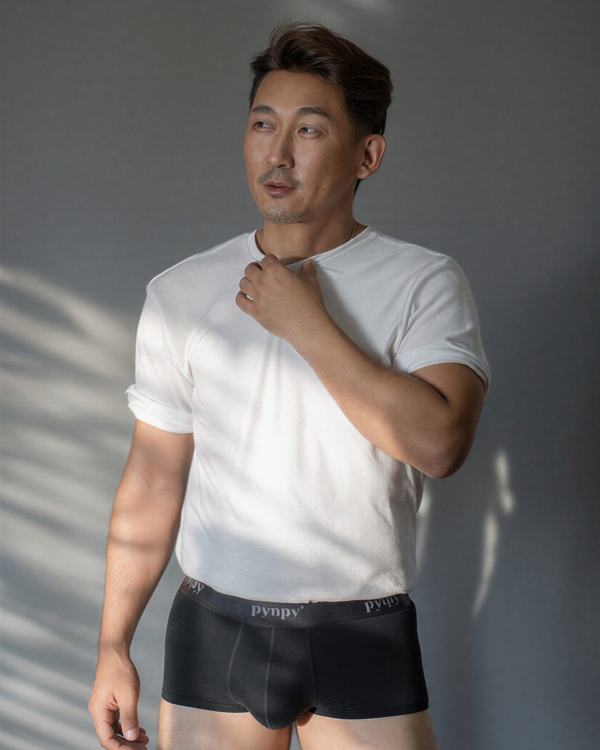 Pynpy' Signature for Men - Black men's incontinence underwear, lifestyle