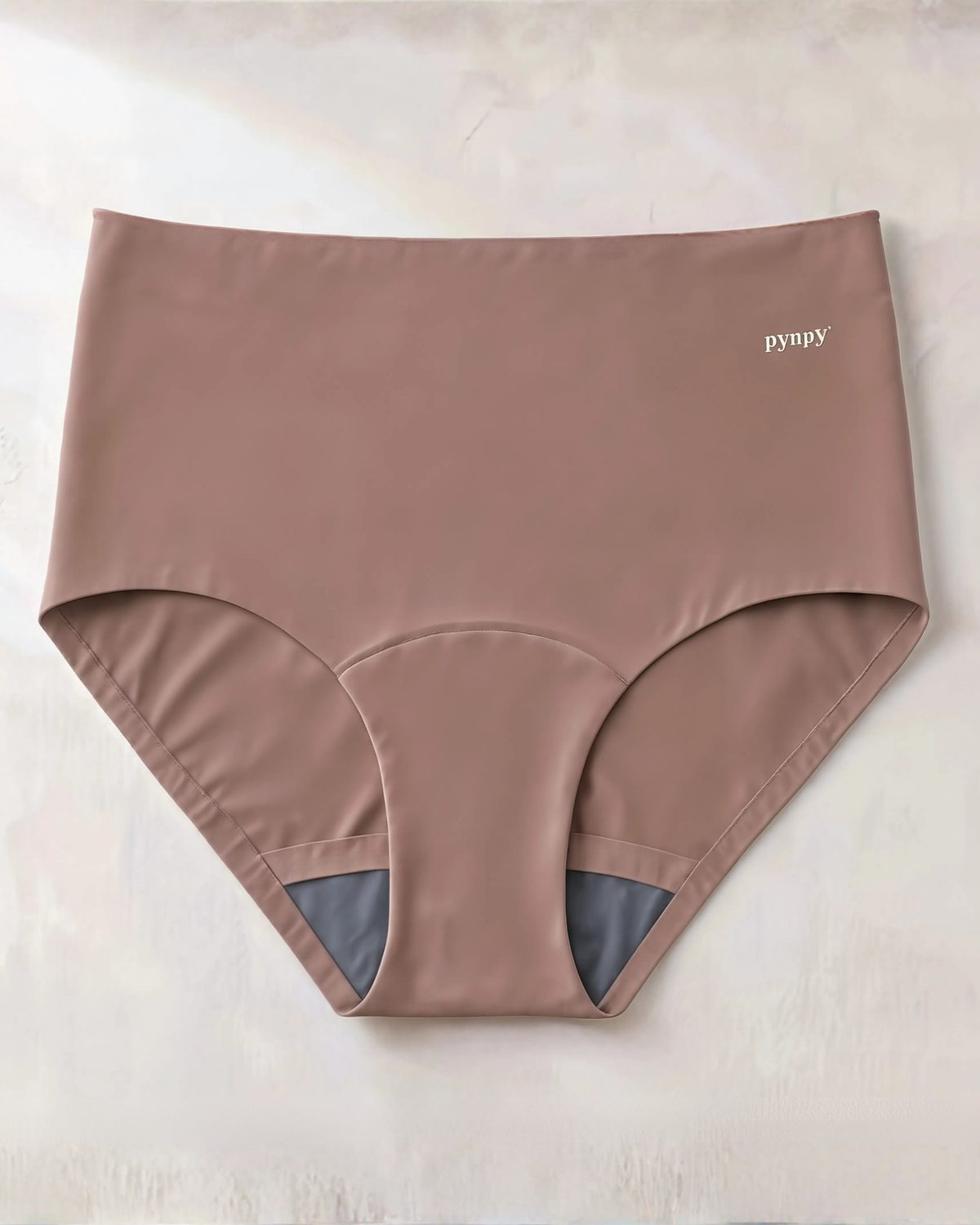 Pynpy' Smooth - Mocha incontinence underwear, back view