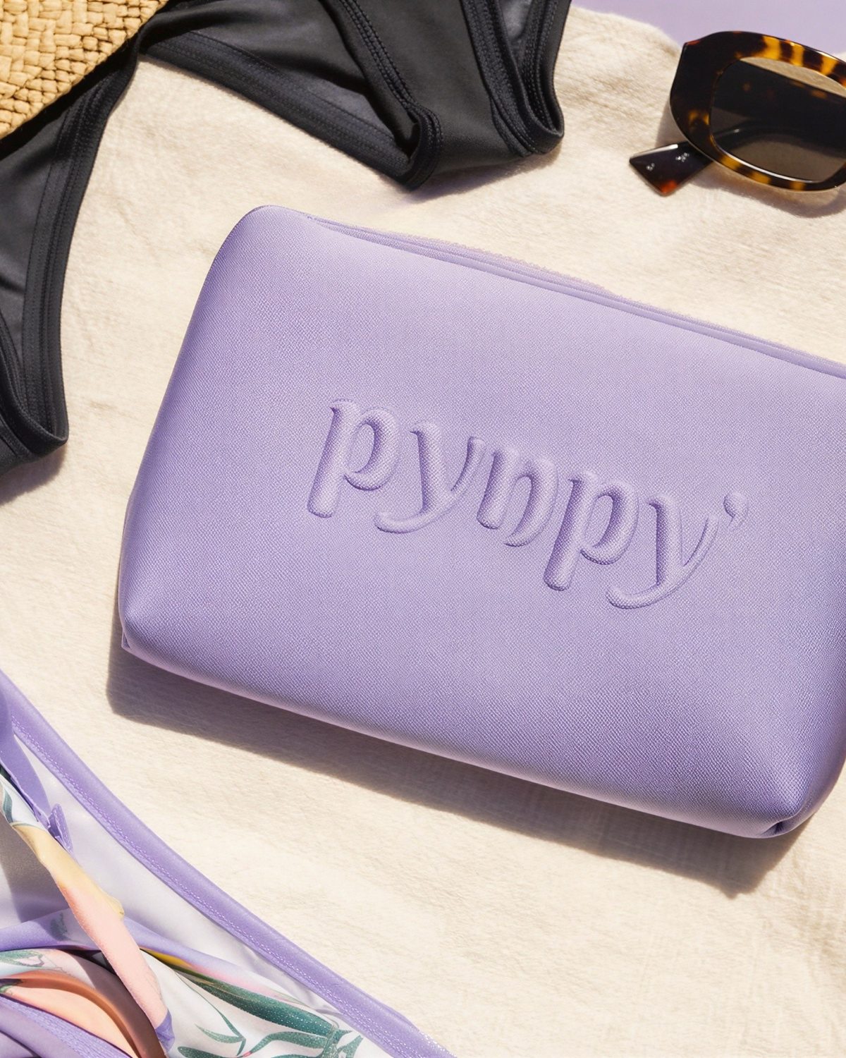 Pynpy' Waterproof Bag, size label detail