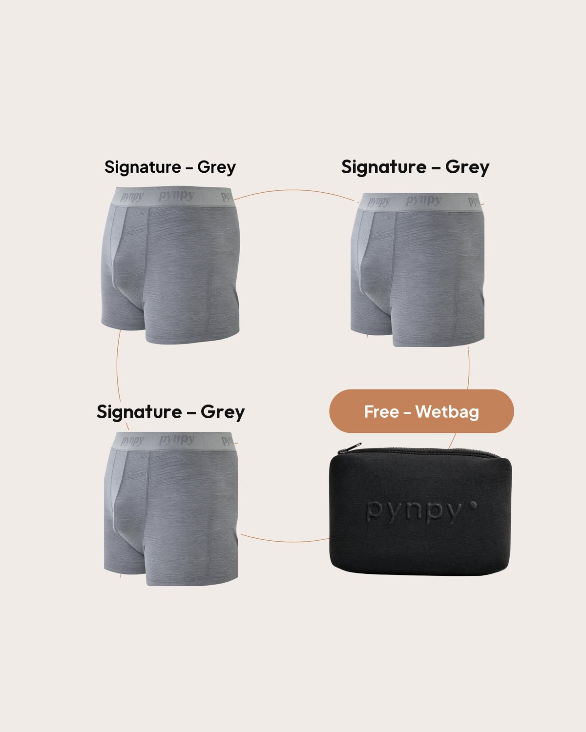 Men's Daily Rotation Set – Grey